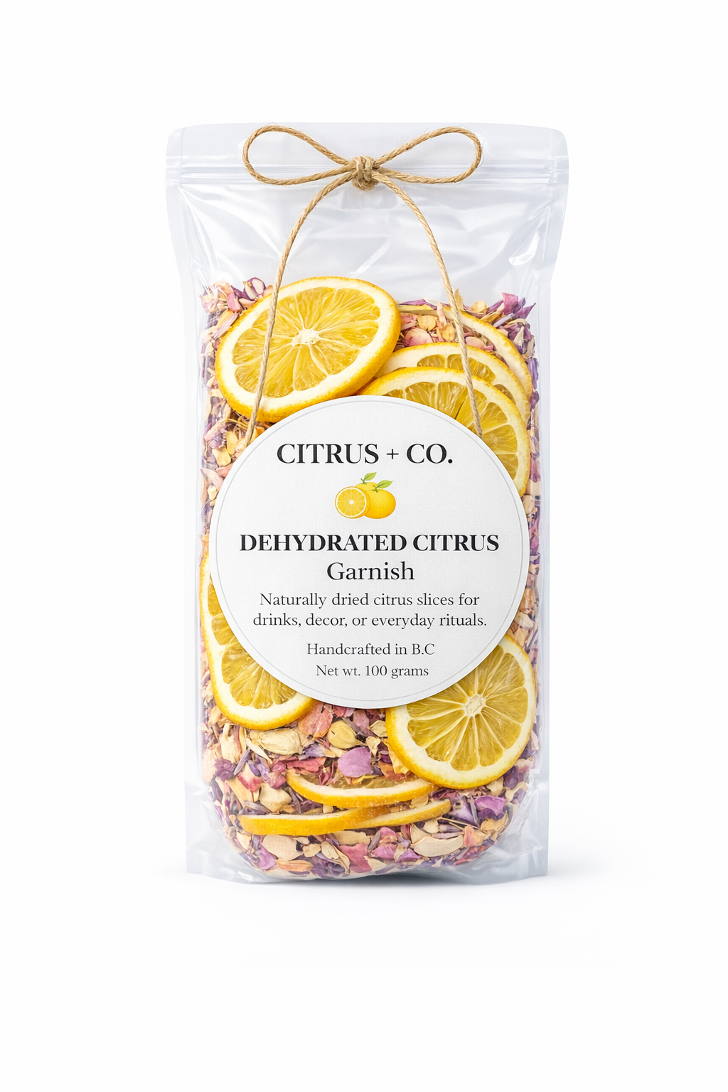 Citrus & Edible Flower Blend - Lemon