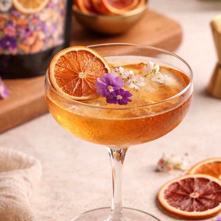 Luxury Dehydrated Grape Fruit  Garnish
