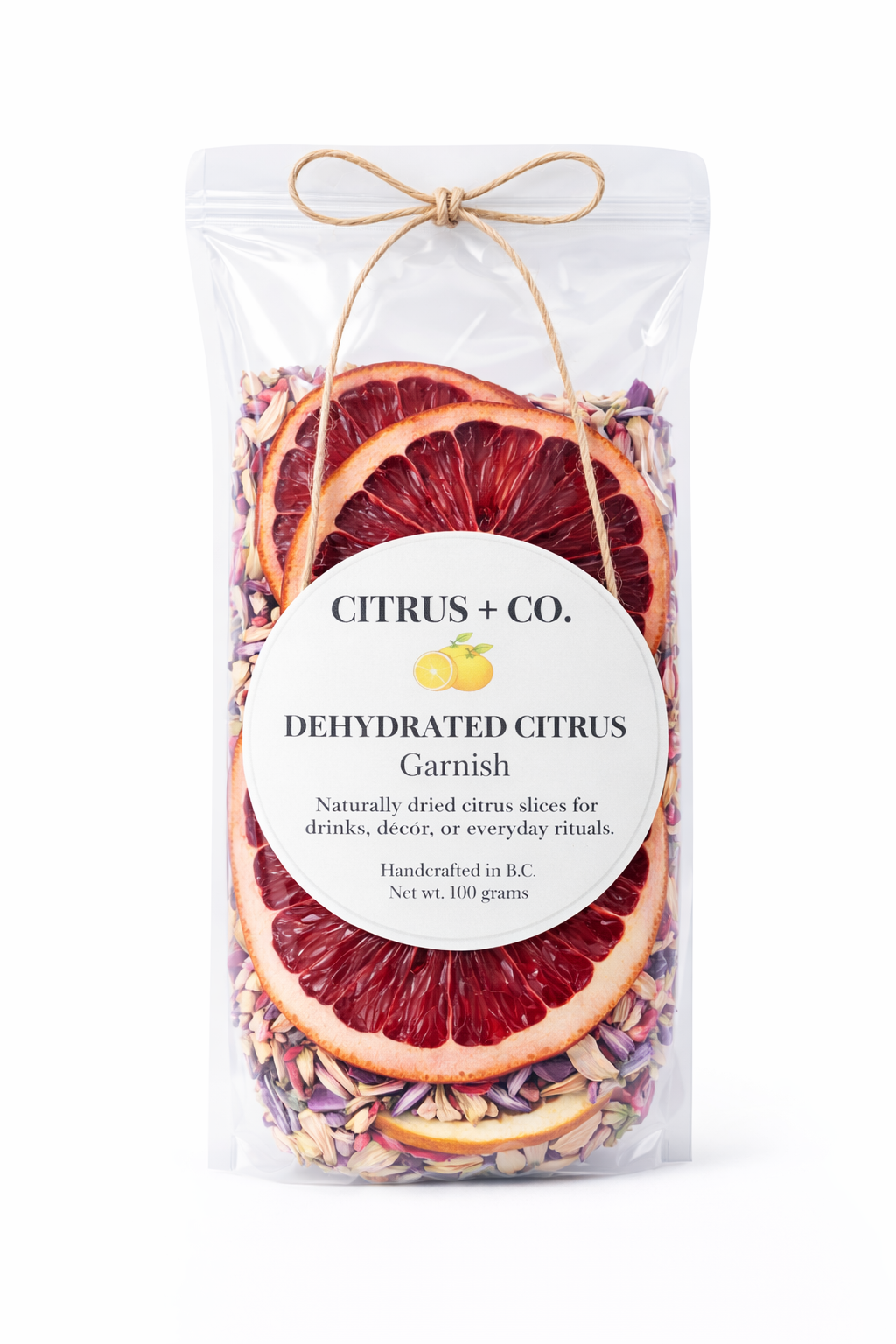 Citrus & Edible Flower Blend - Blood Orange