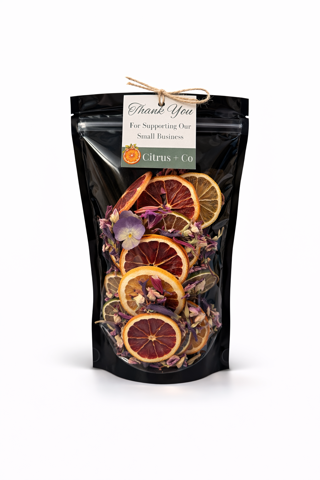 Citrus & Edible flower blend - Mixed Citrus Slices