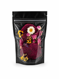 Dehydrated Red Dragonfruit with Edible Flowers