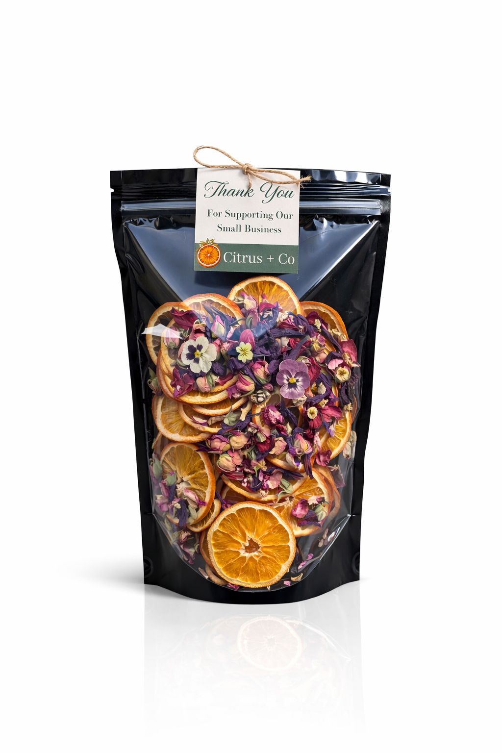 Citrus & Edible Flower Blend - Orange Slices