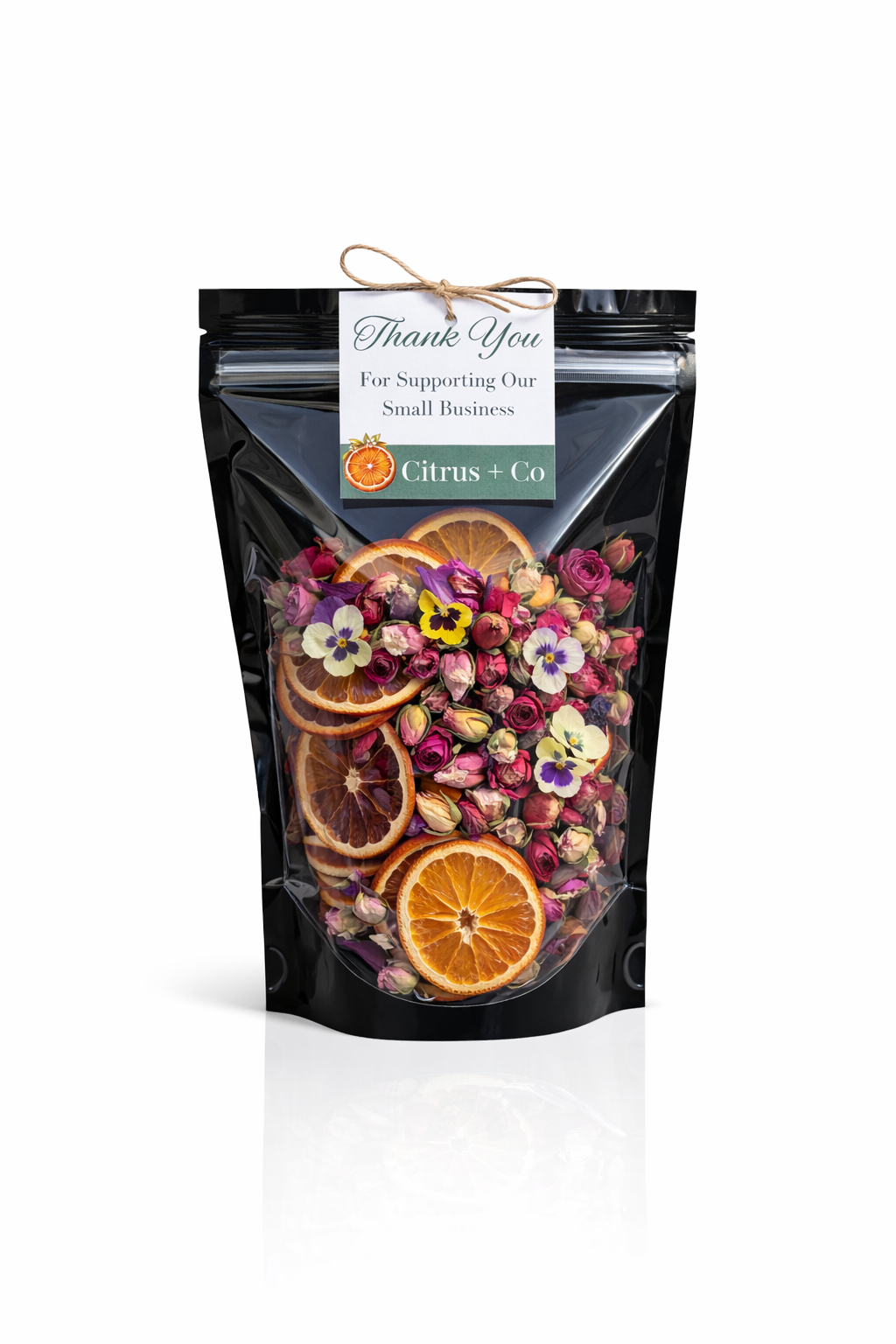 Citrus & Edible Flower Blend - Orange Slices