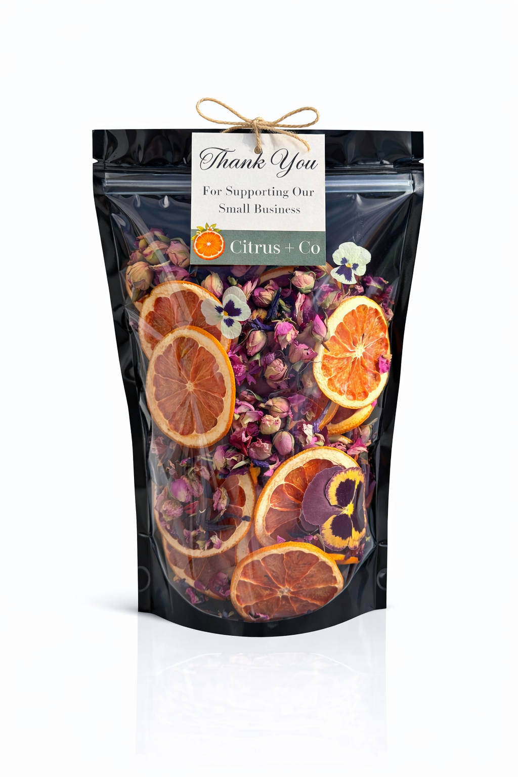 Citrus & Edible Flower Blend- Grapefruit