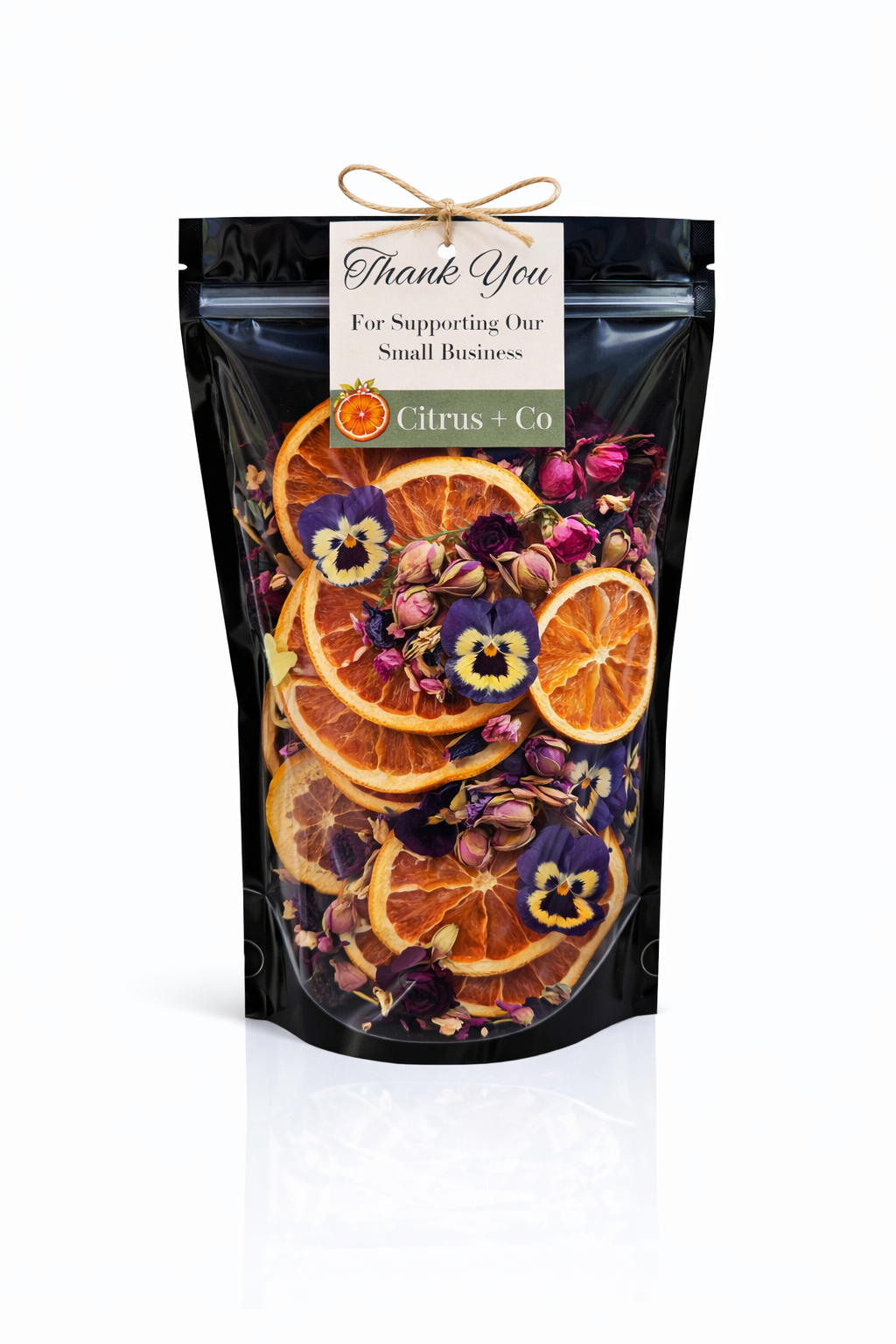 Citrus & Edible Flower Blend- Grapefruit