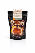 Luxury Dehydrated Grape Fruit  Garnish with Edible Flowers